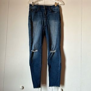 Sneak Peek women’s Jeans size 7 high rise skinny blue